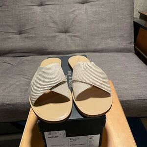 rag & bone Beige Slide Sandals
